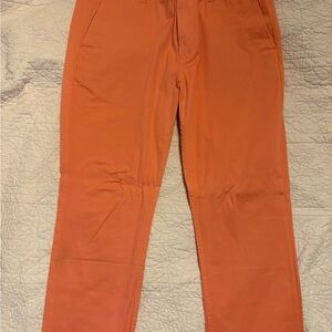 Taylrd Brand Vibrant Orange Men's Chinos
